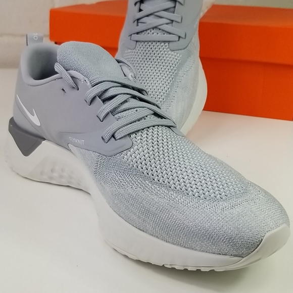 Nike Other - Nike Odyssey React 2 Flyknit AH1015 001 Wolf Grey